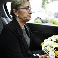 Widow Going To Sit Shiva