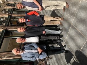 April 17, 2018. Geoff and his closest European colleagues. Roberto Antonelli