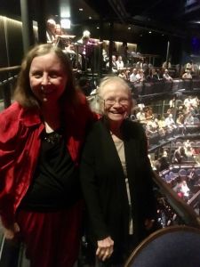 Rose and I at the opening of the new theater at Chicago Shakespeare. Joyce Porter