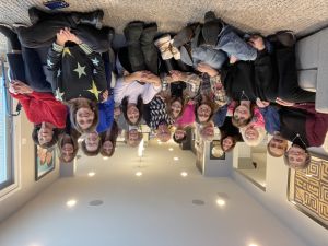 Meyer and Joni along with our mother daughter forever friends group and if course one other dad Fausto ! We always have such a great time together ! Merle Evans