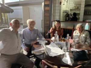 Dinner to celebrate our friendship Ellen Hattenbach