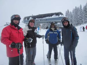 A fun day skiing with Mike Gregg Robinson