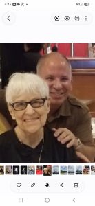 Judith and The Bagle Restaurant manager Ricky Karel Munao