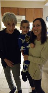 Treat or Treating at Friendship village with Barb . Grandson Gavin and Barb loved it. Picture 2019 before covid when life was normal and times were fun Paula R Lewinski